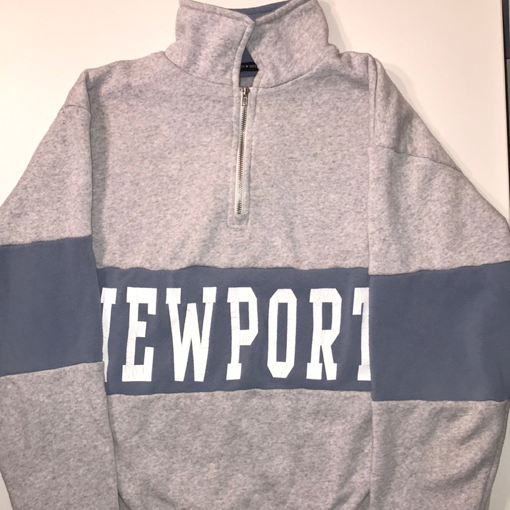 Quarter zip sweatshirt